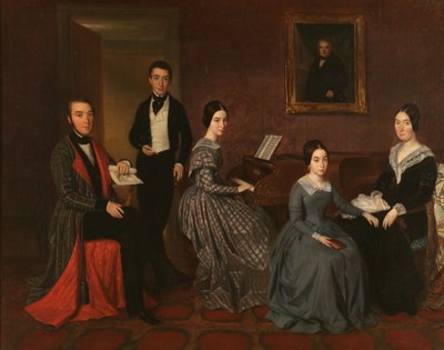 The Family of Jorge Flaquer by Joaquim Espalter